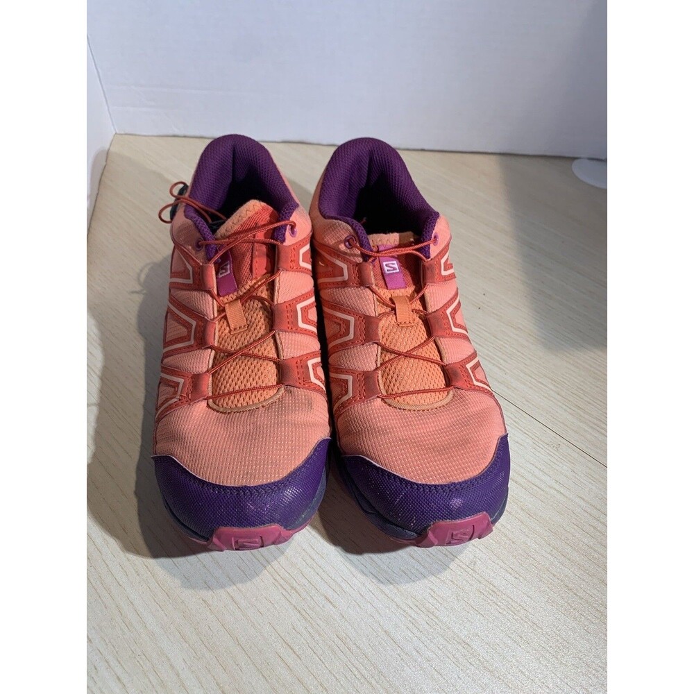 SALOMON Trail Running Speedcross  Coral/Acai/Rose Violet Women’s Size 5